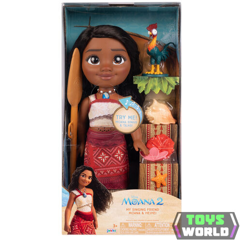 Disney Vaiana Moana 2 játék baba hanggal 38cm