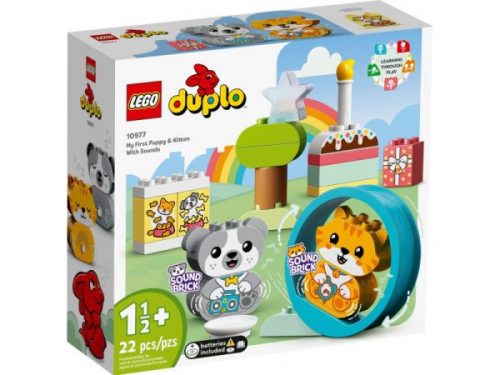 LEGO DUPLO 10977 Első kutyusom és cicám