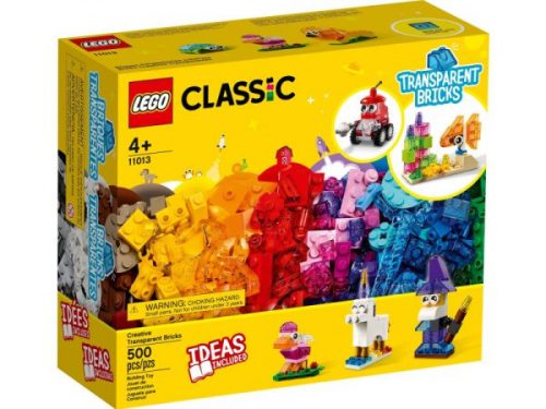 LEGO Classic 11013 Kreatív áttetsző kockák