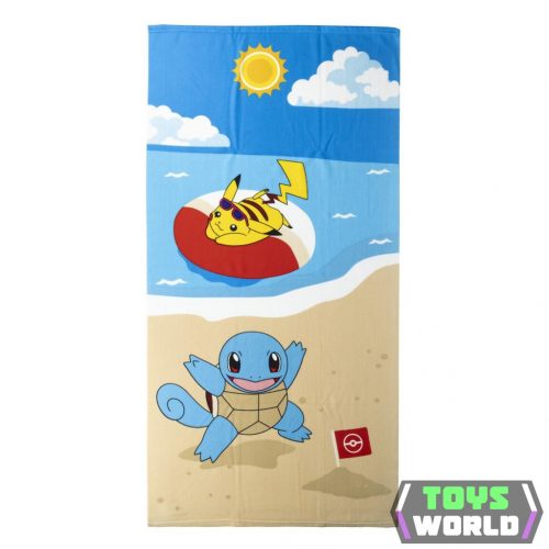 Pokémon Beach fürdőlepedő, strand törölköző 70x140cm (Fast Dry)