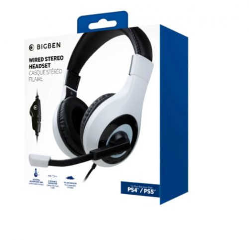 Stereo Gaming Headset V1 Fehér (PS5)