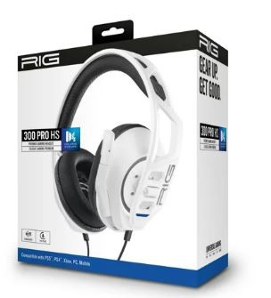 RIG 300 PRO HS Gaming Headset New- fehér (PS5)