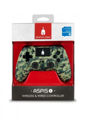 Spartan Gear - Aspis 4 Wired and Wireless Controller Camo (PS4)