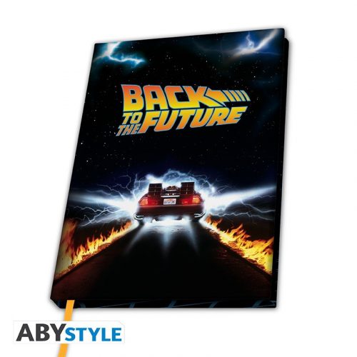 BACK TO THE FUTURE - A5 Notebook "DeLorean