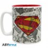 DC COMICS - bögre - 460 ml - Superman & logo