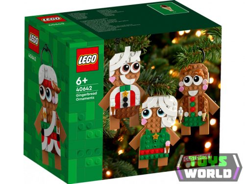 LEGO Karácsonyi termékek 40642 Mézeskalács díszek