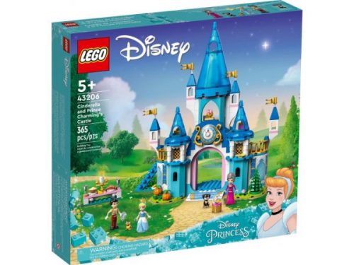 LEGO Disney Princess 43206 Hamupipőke és Szőke herceg kastélya