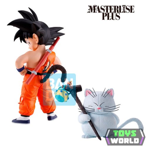 Dragon Ball The Lookout Above the Clouds Son Goku & Korin Ichibansho figura 15cm