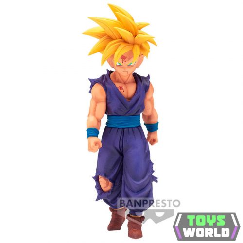 Dragon Ball Z Solid Edge Work Szuper Saiyan Son Gohan figura 16cm