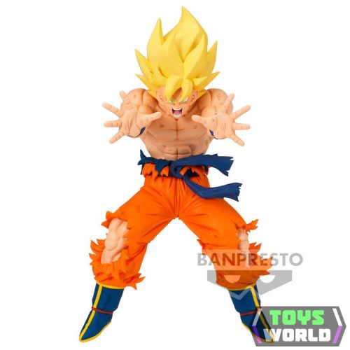 Dragon Ball Z Match Makers Szuper Saiyan Son Goku Vs. Cooler figura 14cm