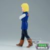 Dragon Ball Z Android 18 Solid Edge Work figura 17cm