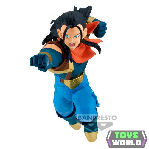 Dragon Ball GT Super 17 vs SSGSS Gogeta Match Makers figura 9cm