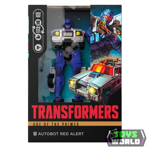 Transformers Age of the Primes Autobot piros Alert figura 17,5cm