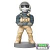 Call of Duty Lt. Simon Ghost figura clamping bracket Cable guy 21cm