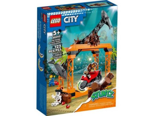 LEGO City 60342 Cápatámadás kaszkadőr kihívás