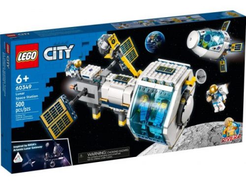 LEGO City 60349 Űrállomás a Holdon