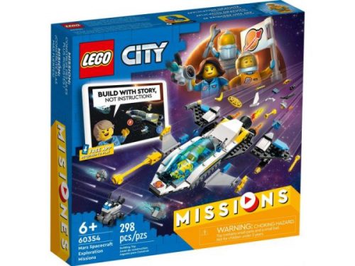 LEGO City 60354 Marskutató űrjármű küldetés