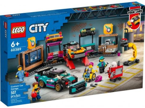 LEGO City 60389 Egyedi autók szerelőműhelye