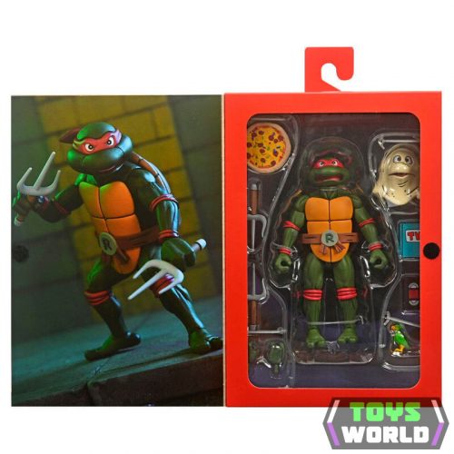 Teenage Mutant Ninja Turtles (Cartoon) Ultimate Raphael VHS akciófigura 18 cm