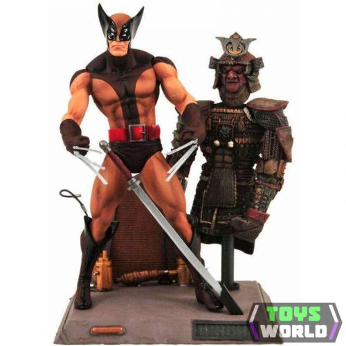 Marvel Select Brown Wolverine figura 18cm