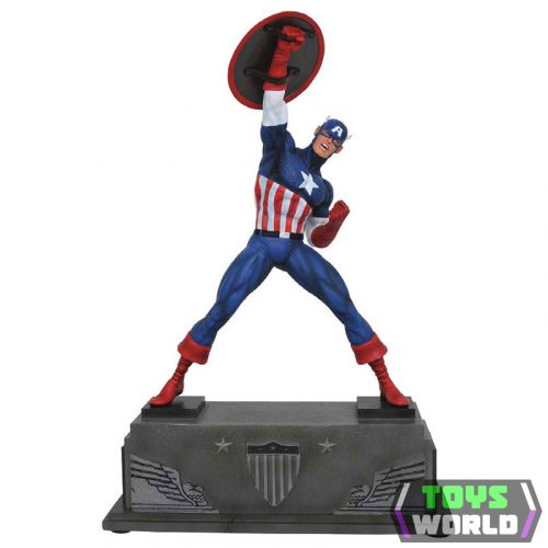 Marvel Amerika Kapitány gyanta szobor figura 30cm