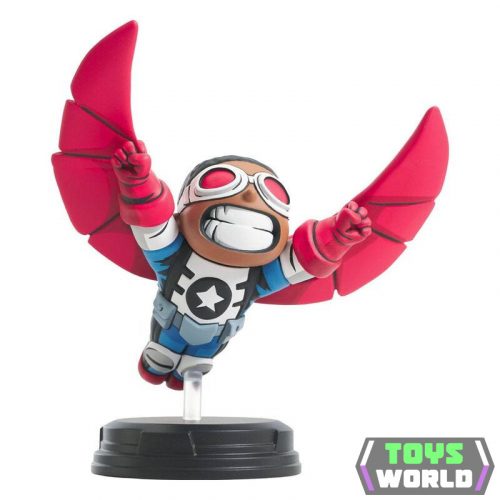 Marvel Animated Szobor Falcon 13 cm