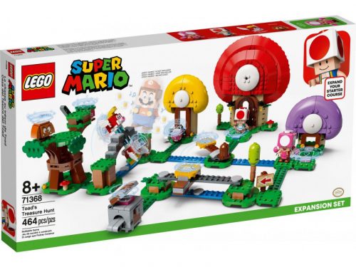 LEGO Super Mario 71368 Toad kincsvadászata kiegészítő szett