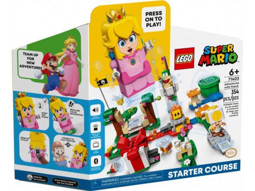 LEGO Super Mario 71403 Peach kalandjai kezdőpálya