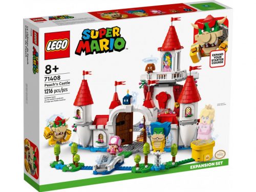 LEGO Super Mario 71408 Peach kastélya kiegészítő szett