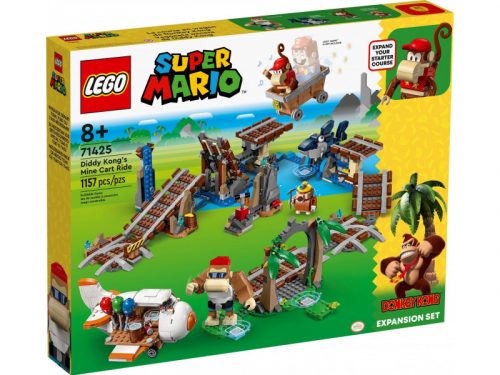 LEGO Super Mario 71425 Diddy Kong utazása a bányacsillében kiegészítő szett