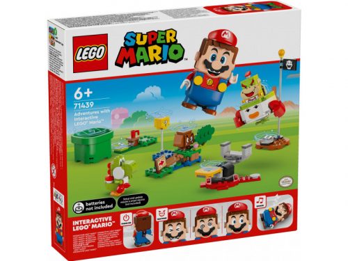 LEGO Super Mario 71439 Kalandok az interaktív LEGO® Mario™ figurával