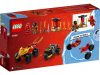 LEGO Ninjago™ 71789 Kai és Ras autós és motoros csatája