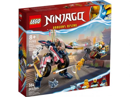 LEGO Ninjago™ 71792 Sora átalakítható robot versenymotorja