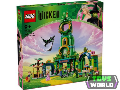 LEGO Wicked 75684 Köszöntünk Emerald Cityben!