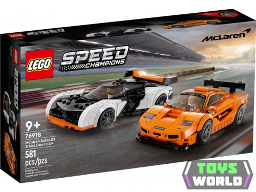 LEGO Speed Champions 76918 McLaren Solus GT & McLaren F1 LM