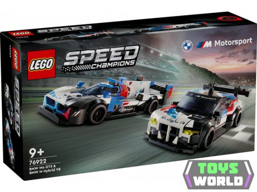 LEGO Speed Champions 76922 BMW M4 GT3 & BMW M Hybrid V8 versenyautók