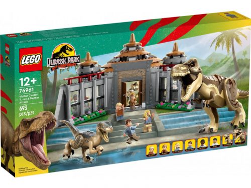 LEGO Jurassic World 76961 Látogatóközpont: T-Rex és raptortámadás