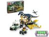 LEGO Jurassic World 76966 Dinóküldetések: allosaurust szállító kamion