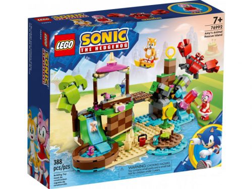 LEGO Sonic 76992 Amy állatmentő szigete