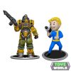 Fallout Set A Excavator & Vault Boy (Gun) 2 db-os Mini figura csomag 7 cm