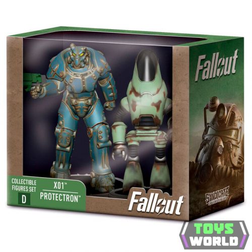 Fallout Set D X01 & Protectron 2 db-os Mini figura csomag 7 cm