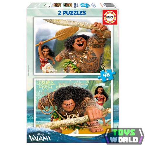 Disney Vaiana puzzle 2x48db-os