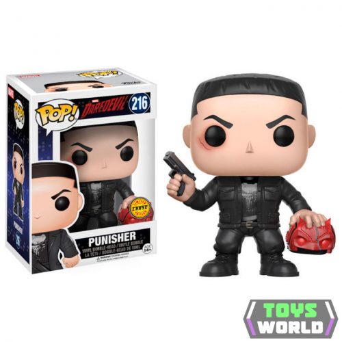 Funko POP Figura Marvel Daredevil Punisher Chase