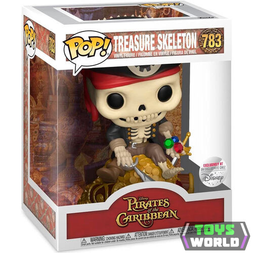 Funko POP figura Deluxe Pirates of the Caribbean Treasure Skeleton Exkluzív