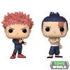 Funko POP 2db-os figura csomag Jujutsu Kaisen Yuji Itadori & Aoi Todo