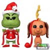 The Grinch(Anniversary) Funko POP! Books Vinyl figurák 2db-os figura csomag Grinch w/ Max 2PK 9 cm