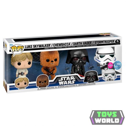 Star Wars New Classics (FL) Funko POP! Movies Vinyl figura 4 db-os csomag 9 cm