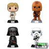 Star Wars New Classics (FL) Funko POP! Movies Vinyl figura 4 db-os csomag 9 cm