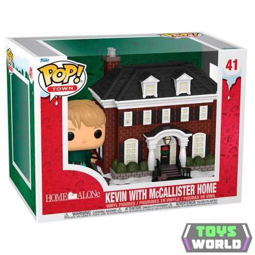 Home Alone Funko POP! Town Vinyl figura Kevin with McCallister Home 9 cm