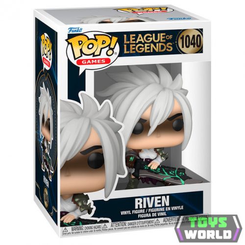 League of Legends Funko POP! Games Vinyl figura Riven w/Broken Blade 9 cm